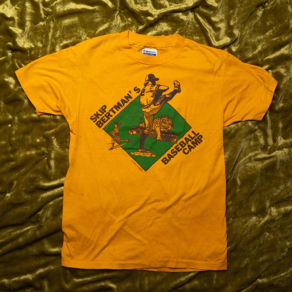 1986 Vintage Baseball Camp Tee